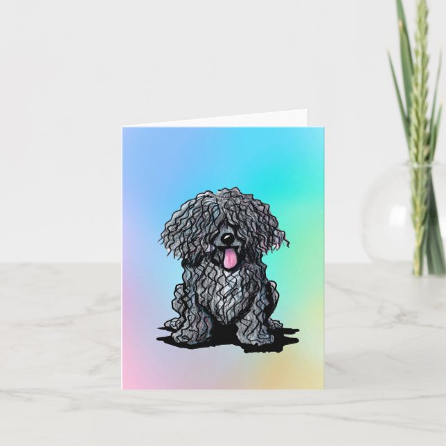 Carte Puli Dog Blank Note Cards (Devant)