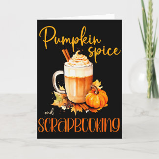 Carte Pumpkin Sce &amp; Scrapbooking _ Cute Autumn Rusti