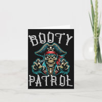 Pun de pirate amusant - Patrouille de butin