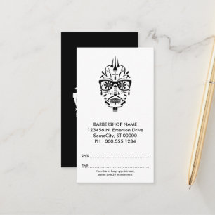 carte punk de rendez-vous de calavera de