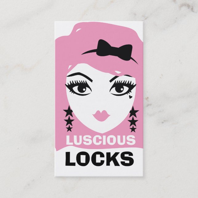 Carte punk rose douce du rendez-vous 311 (Devant)