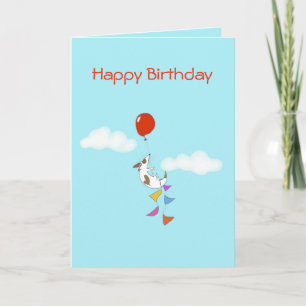 Carte Puppy birthday card