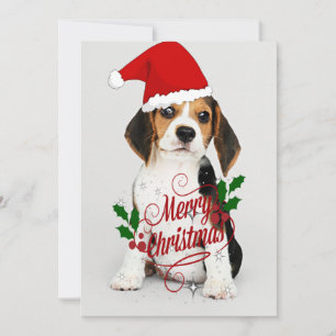 Carte Puppy de Christmas