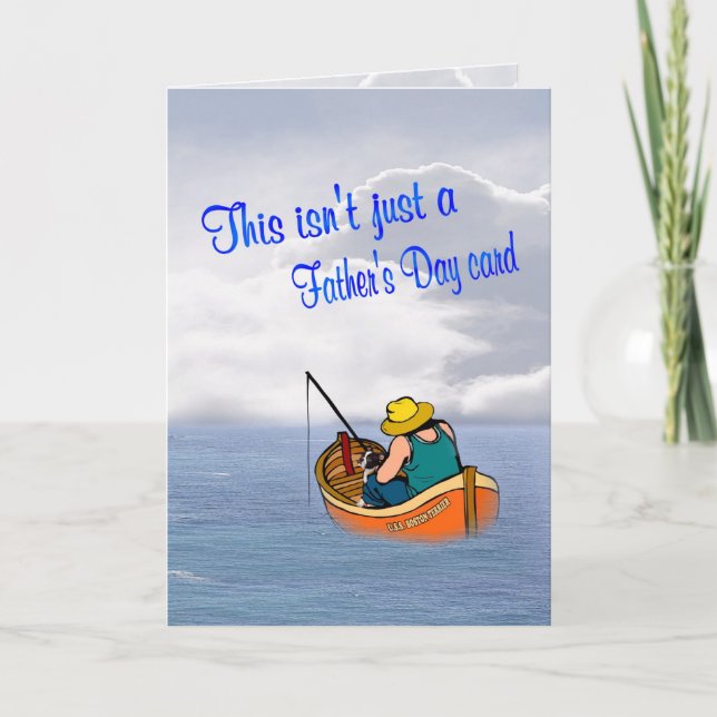 Carte Puppy Love in an Envelope – Boston Terrier Version (Devant)