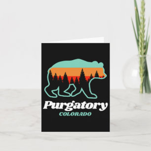 Carte Purgatoire Colorado Ski Snowboard Ours