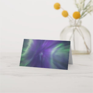 Carte Purple Aurora Borealis