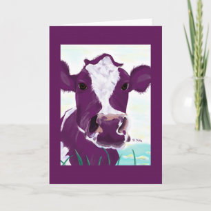Carte Purple Cow 2