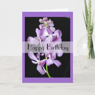 Carte Purple Mokara