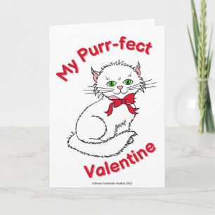 Carte Purr-fect Valentine's Day Card