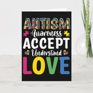 Carte Puzzle Sensibilisation Autisme Accepter Comprendre