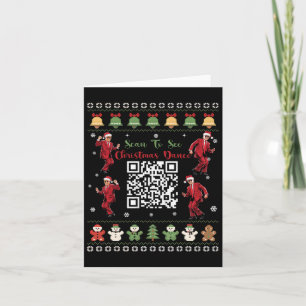Carte Qr Trump Dance Code Président Dance Code Noël