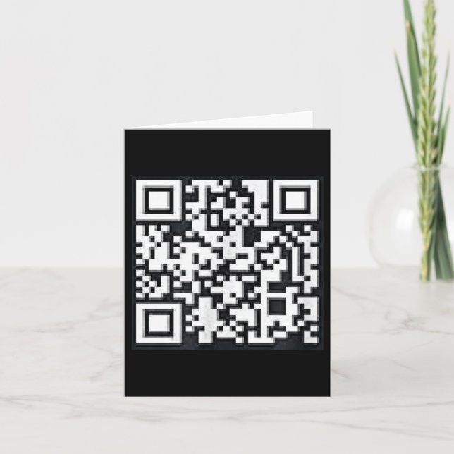 Carte Qr Trump Président Trump Dance Code Funny Uni (Devant)