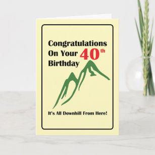 Cartes Humour Montagne De Felicitations Zazzle Fr