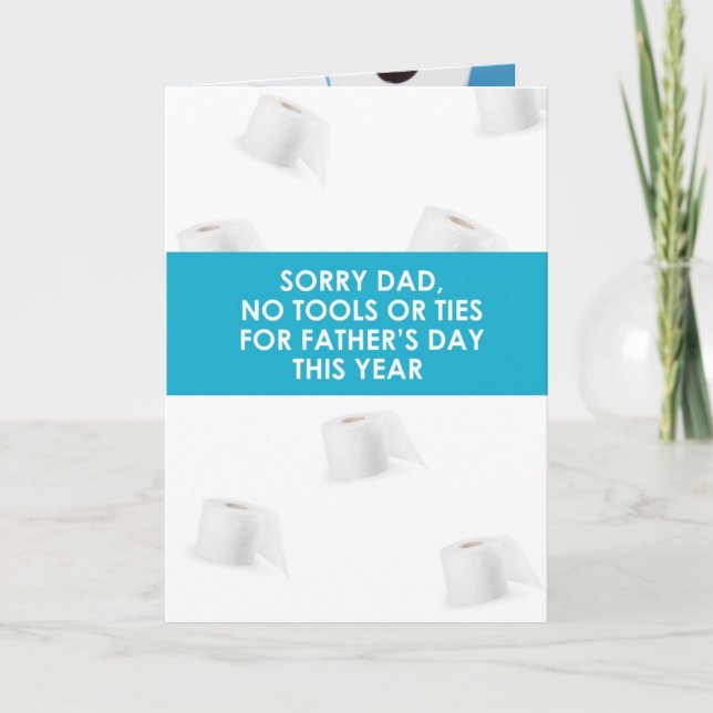 Carte Quarantine Humour Father’s Day Card (Devant)