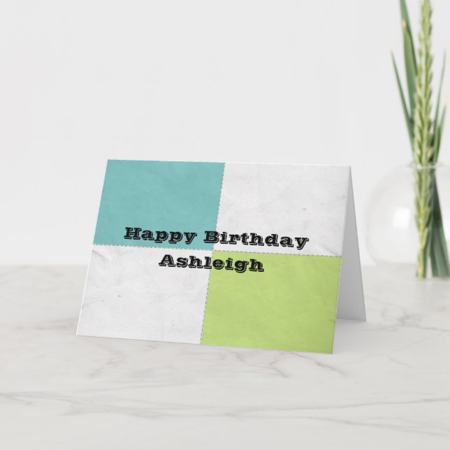 Carte Quatre Carrés (Devant)