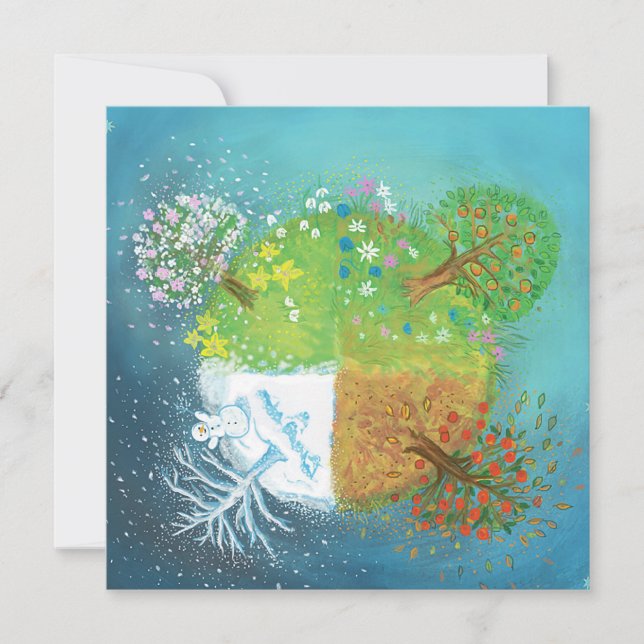 Carte Quatre saisons sur Terre (Devant)