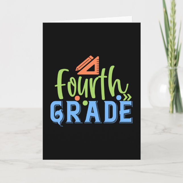 Carte Quatrième classe (Devant)