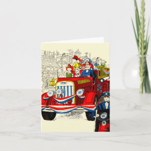 Carte Quatrième de défilé de juillet