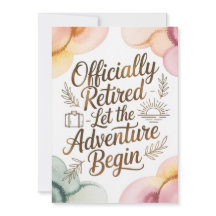 Que l'aventure de la retraite commence