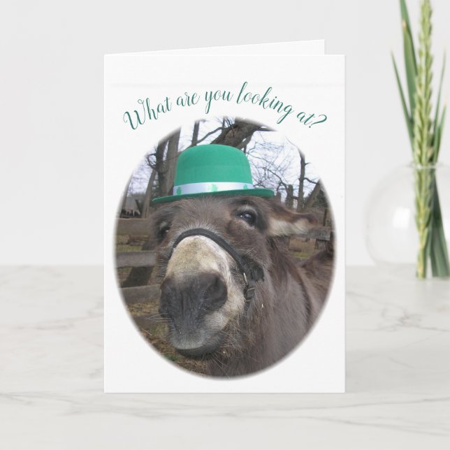 Carte "Que regardez-vous ?" (Devant)