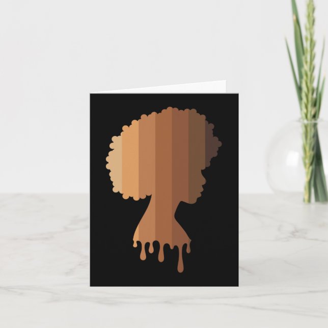 Carte Queen Black Women Black History Mois Blm Juneteen (Devant)