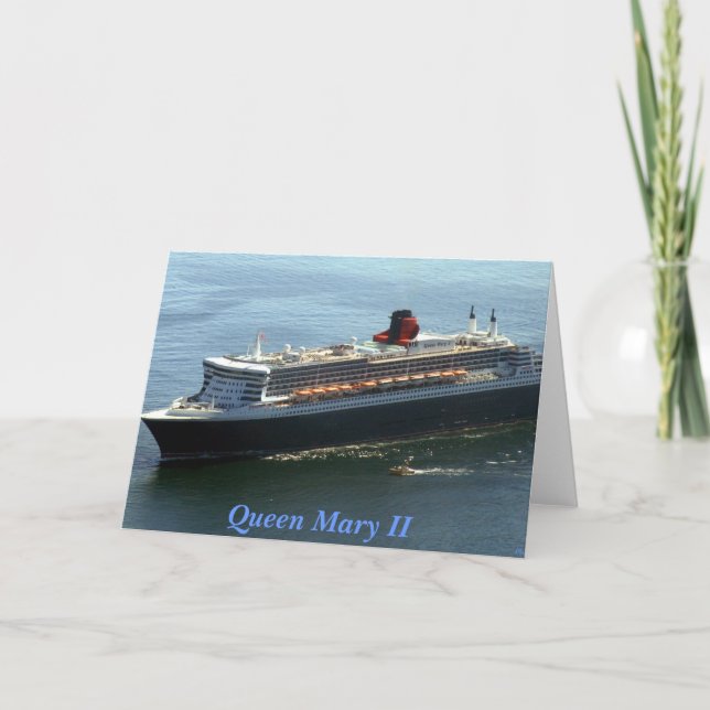 Carte Queen Mary II (Devant)