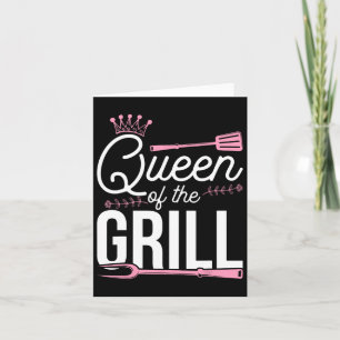 Carte Queen Of The Grill Viande Fumée Bbq Byrbecue