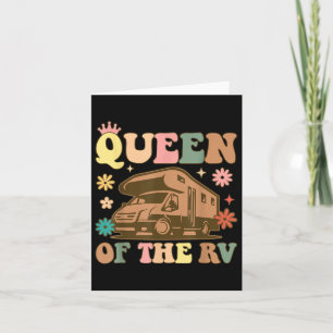 Carte Queen Of The Rv Camping Queen Female Camper Rv Cam