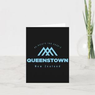 Carte Queenstown Mountain Vacation Ski Nouvelle-Zélande