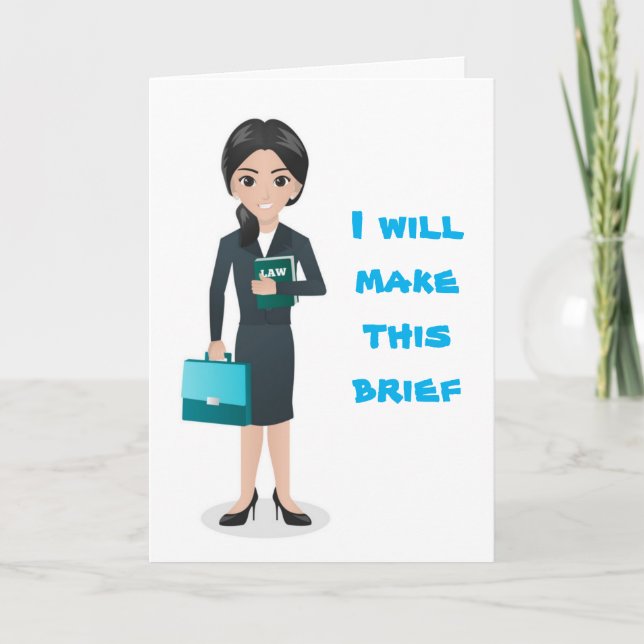 CARTE QUEL QUE SOIT LE COQUE, "HUMOUR AVOCAT" (Devant)