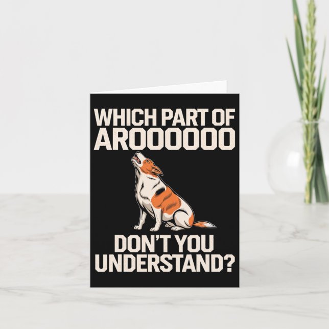 Carte Quelle Partie Du Propriétaire De Chien Beagle Amou (Devant)