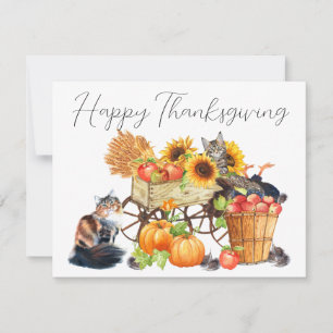 Carte Quelle Turquie ? Innocent Chats Thanksgiving Invit