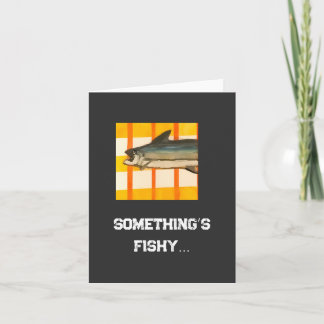 Carte Quelque chose de pêche