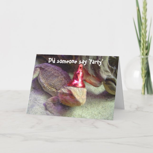 Carte Quelqu'un a dit fête (Devant)