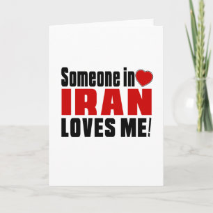 CARTE QUELQU'UN EN IRAN M'AIME !