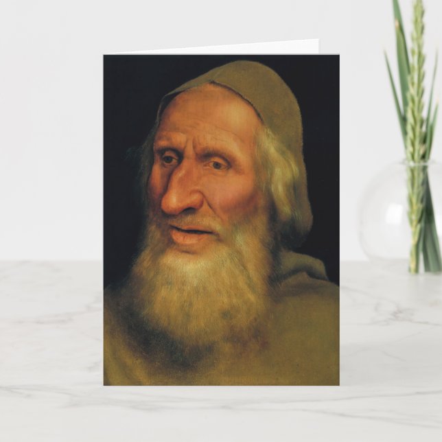 Carte Quentin Matsys - Chef d'un vieil homme (Devant)