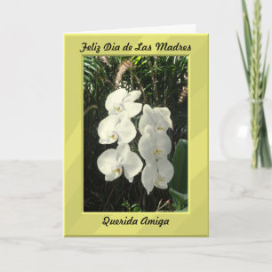 Carte Querida Amiga de diamètre de las madres de Feliz