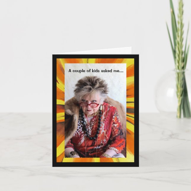 Carte Qu'est-ce que c'était pour moi de grandir ? (Devant)