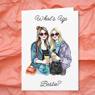 Carte Qu'est-ce que Up Bestie ? Il Suffit De Vérifier L'