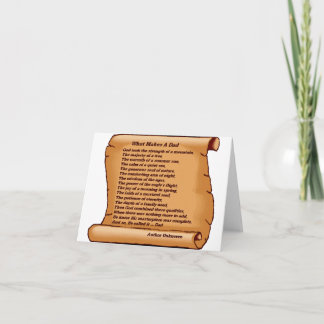 Carte Qu'est-ce qui fait de papa