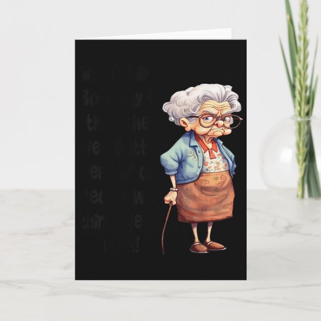 Carte Qu'est-ce qu'un affaissé a dit à l'autre On ferait (Devant)