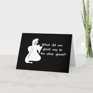 Carte Question de fantôme