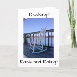 CARTE QUESTION DE RETRAITE ? ROCK OU ROCK ET ROLL ?