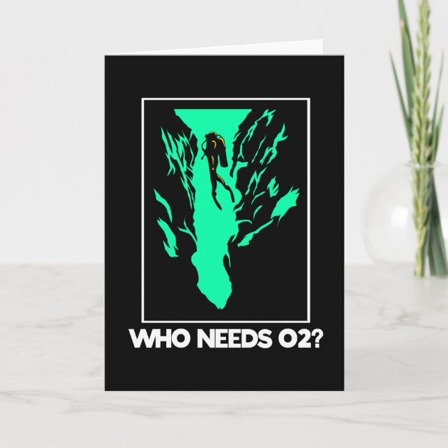 Carte Qui a besoin de plongée en scaphandre 02 Natation (Devant)