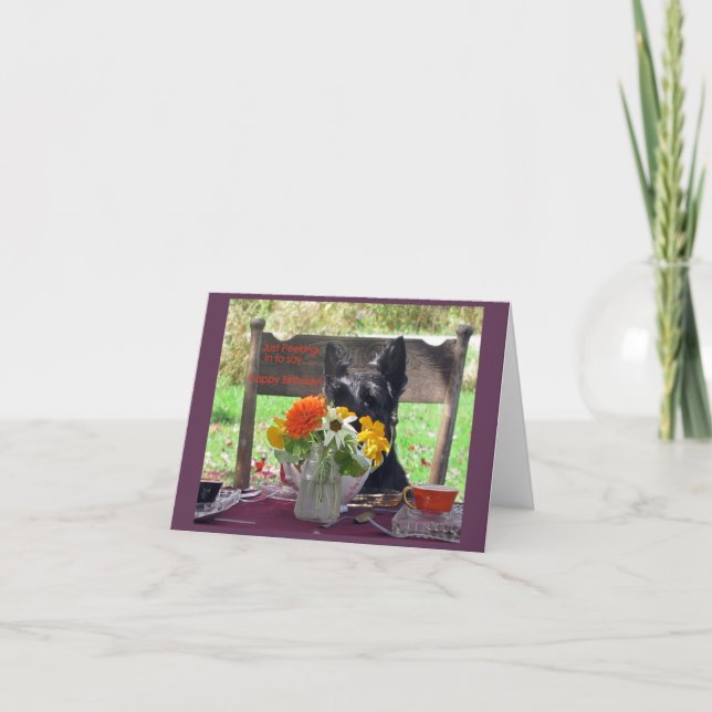 Carte Qui regarde (Devant)