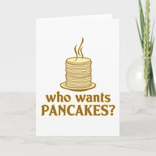 Carte Qui veut des crêpes ? (Devant)