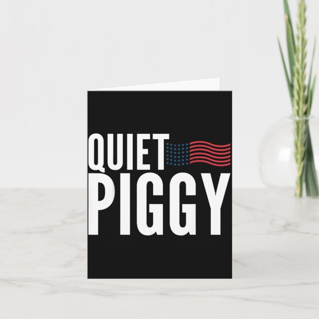 Carte Quiet Ggy Funny Quiet Ggy  (Devant)