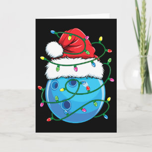 Carte Quilles Byll Avec Chapeau De Père Noël Hommes Garç