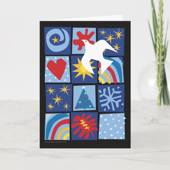 Carte Quilt Peace (Devant)