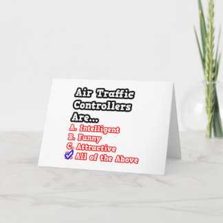 Carte Quiz du contrôleur de la circulation aérienne.